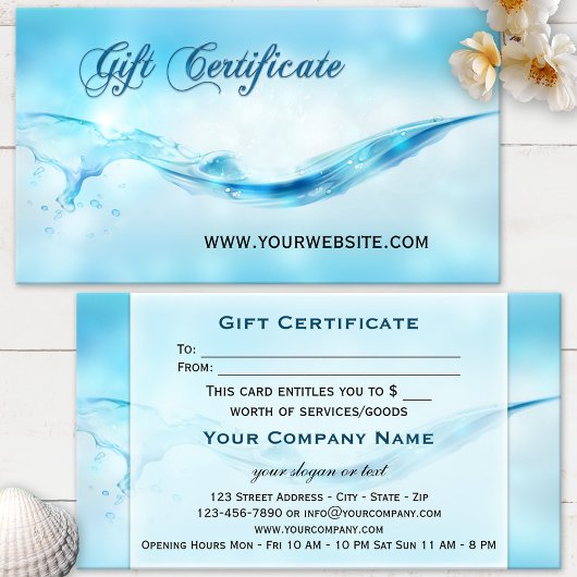 Water Splash Spa Cadeaubon Kortingskaartje