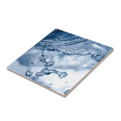 Water Splash Tegeltje (Zijkant)