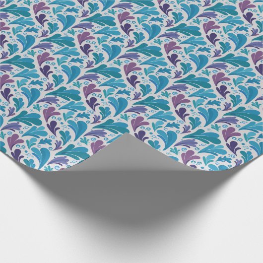 Water Splashes Cadeaupapier (Hoek)