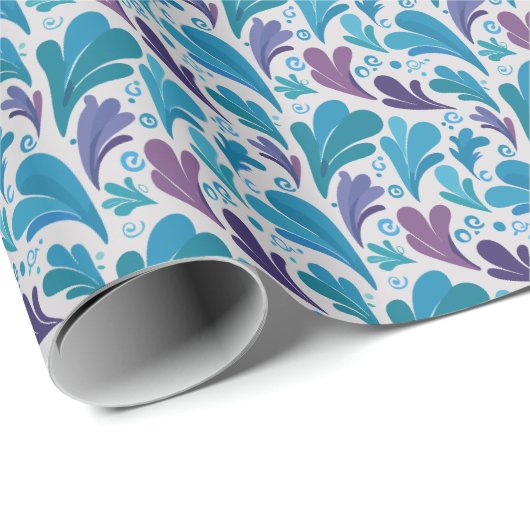 Water Splashes Cadeaupapier (Rol Hoek)