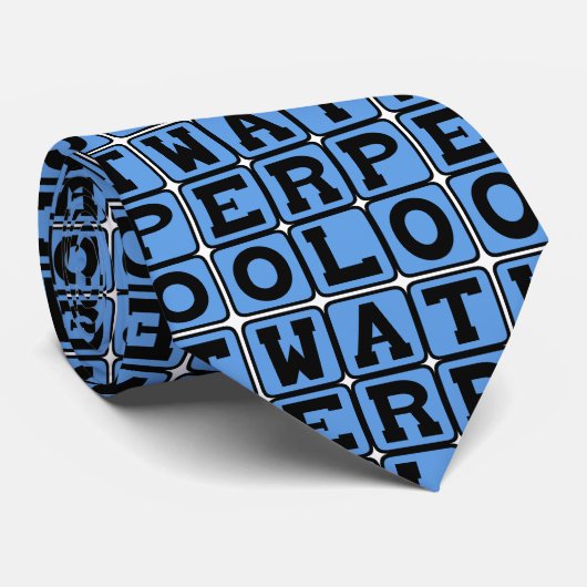 Water, sport stropdas (Opgerold)