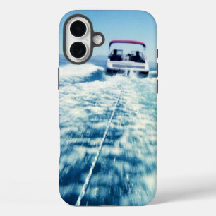 Water Sporten Snelboot Actie Verticale Foto iPhone 16 Plus Hoesje