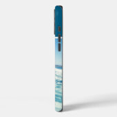 Water sporten verticaal foto gemerkt Oceaanblauw Case-Mate iPhone Case (Achterkant / Links)