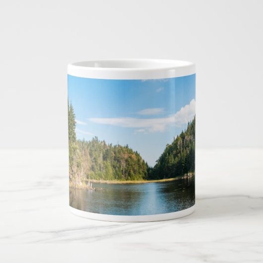 Water | Spruce Lake Quebec, Canada Grote Koffiekop (Voorkant)