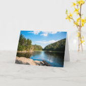 Water | Spruce Lake Quebec, Canada Kaart (Gele Bloem)