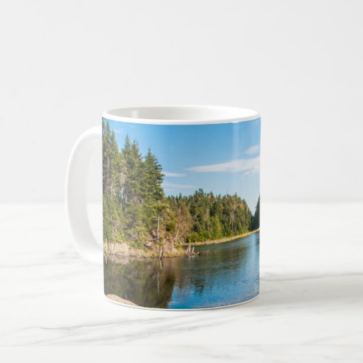 Water | Spruce Lake Quebec, Canada Koffiemok (Voorkant links)