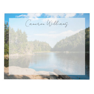 Water Spruce Lake Quebec, Canada Notitieblok