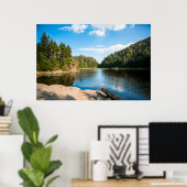 Water | Spruce Lake Quebec, Canada Poster (Thuiskantoor)
