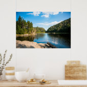 Water | Spruce Lake Quebec, Canada Poster (Keuken)