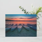 Water | St. Louis Missouri Bay Bedankkaart (Staand voorkant)