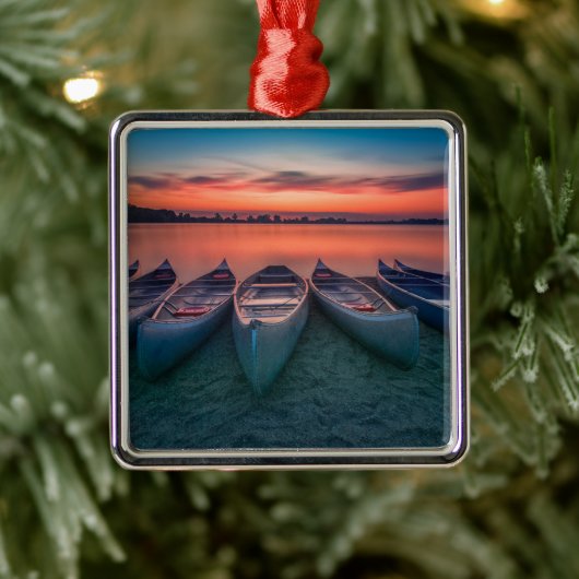 Water | St. Louis Missouri Bay Metalen Ornament (Boom)