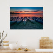 Water | St. Louis Missouri Bay Poster (Keuken)