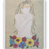 Water Sticker flesje (Voorkant)