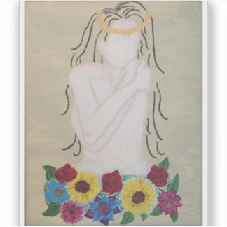 Water Sticker flesje