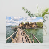 Water | Stilt Houses Over the Water Bedankkaart (Staand voorkant)