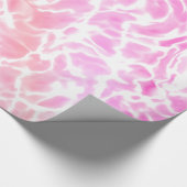 Water stromend in pasta cadeaupapier (Hoek)