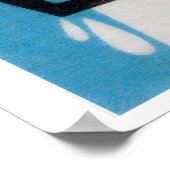 Water Stromend - Matchbox Print - Esthetische Muur (Hoek)