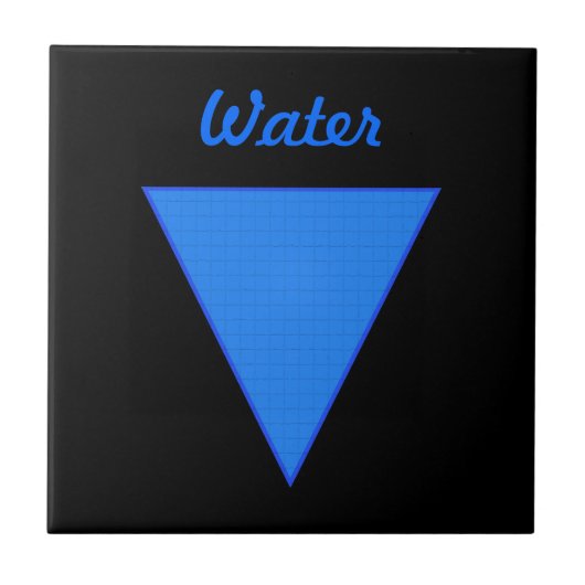 Water Tegeltje (Voorkant)