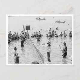 Water Tennis Briefkaart