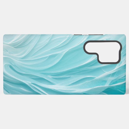 Water Texture Phone Case Samsung Galaxy Hoesje (Achterkant horizontaal)