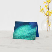 Water Textuurkaart Kaart (Gele Bloem)