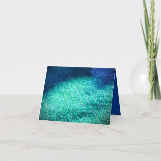 Water Textuurkaart Kaart (Voorkant)