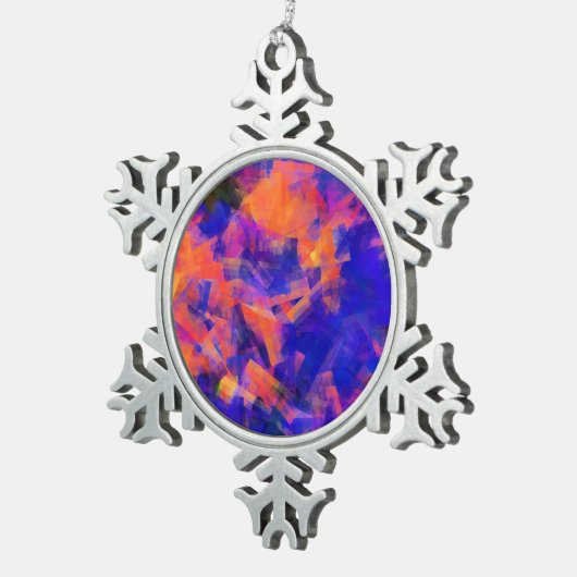 WATER TIN SNEEUWVLOK ORNAMENT (Rechts)