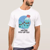 Water tot grappige waterspuit t-shirt (Voorkant)
