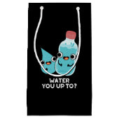 Water tot schimmelwater, donker BG Klein Cadeauzakje (Voorkant)