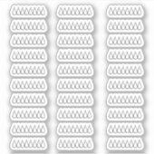 Water Tracker x 30 Stickers - Planner Sticker Pack (Voorkant)