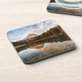 Water Tre Cime Di Lavaredo Italy Bier Onderzetter (Linkerzijde)