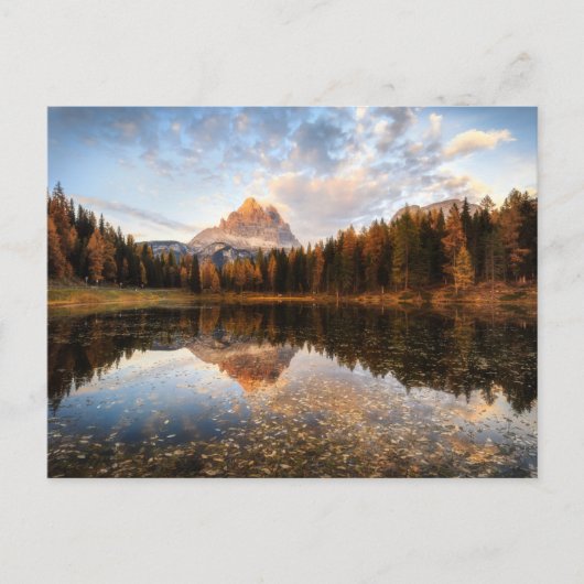 Water | Tre Cime Di Lavaredo Italy Briefkaart (Voorkant)