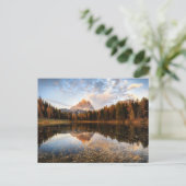 Water | Tre Cime Di Lavaredo Italy Briefkaart (Staand voorkant)