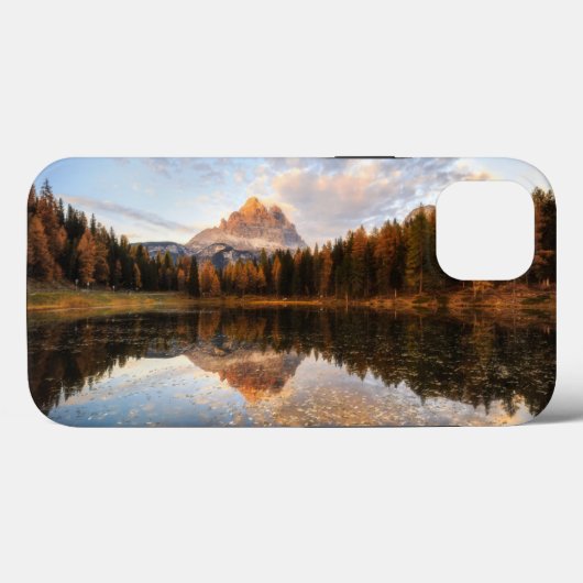 Water Tre Cime Di Lavaredo Italy Case-Mate iPhone Case (Achterkant (horizontaal))