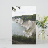 Water Trees Natuur Cliffs Peace Love Destiny Briefpapier (Staand voorkant)