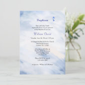 Water uit de bronnen van redding Orthodoxe doop Kaart (Staand voorkant)