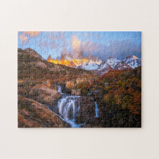 Water uit de hemel legpuzzel (Horizontaal)