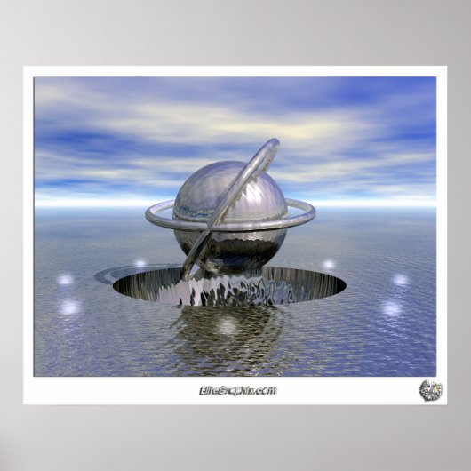 Water (Uitzicht 1) Poster (Voorkant)