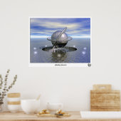 Water (Uitzicht 1) Poster (Keuken)