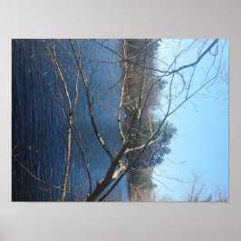 water uitzicht poster