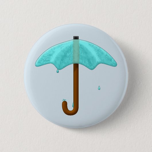 Water Umbrella Ronde Button 5,7 Cm (Voorkant)