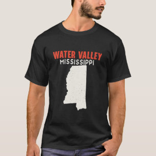 Water Valley Mississippi USA Staat Amerika Reizen  T-shirt