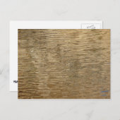 Water van de Barker-dam in het nationale park Josh Briefkaart (Voorkant / Achterkant)