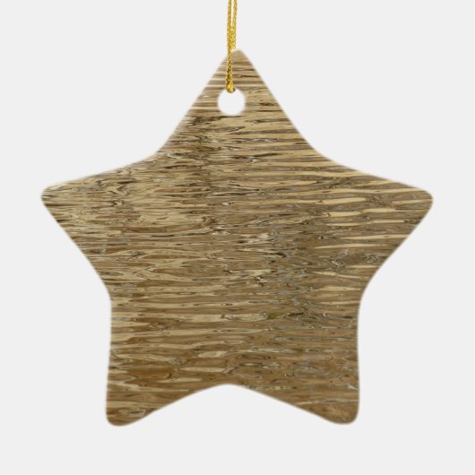 Water van de Barker-dam in het nationale park Josh Keramisch Ornament (Voorkant)