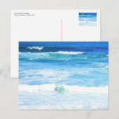 Water van de Campbell van de Haven (de Straat van  Briefkaart (Voorkant / Achterkant)