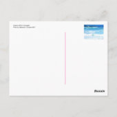 Water van de Campbell van de Haven (de Straat van  Briefkaart (Achterkant)