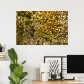 Water van de Kaweah Rivier Abstracte Natuur Poster (Thuiskantoor)