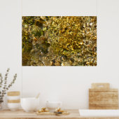 Water van de Kaweah Rivier Abstracte Natuur Poster (Keuken)