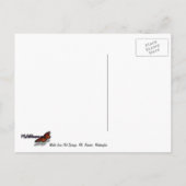 Water van de Natuur van het groene goud van de Hee Briefkaart (Achterkant)