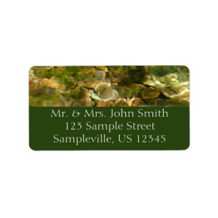 Water van de Natuur van het groene goud van de Hee Etiket